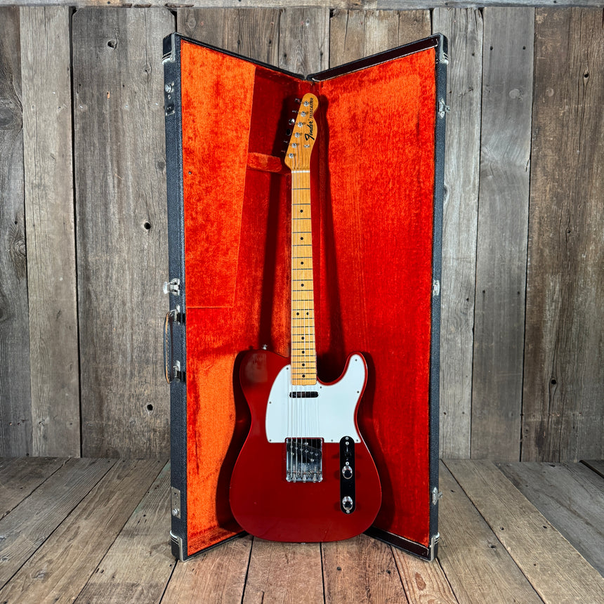 Fender Telecaster Candy Apple Red Maple Cap 1968