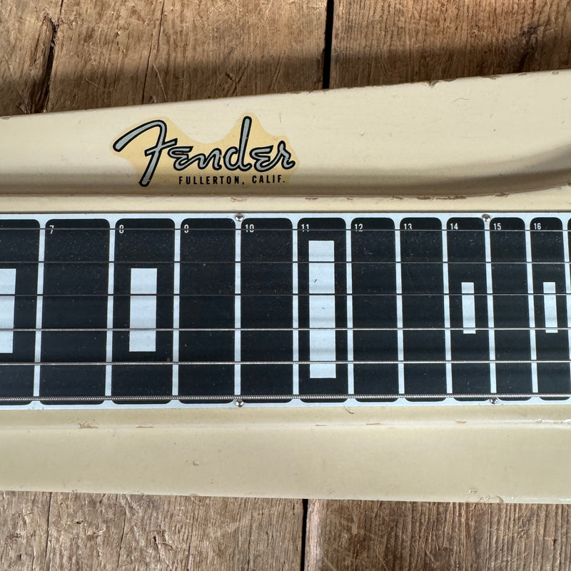 SOLD - Fender Champ 6 String Lap Steel Desert Tan 1960