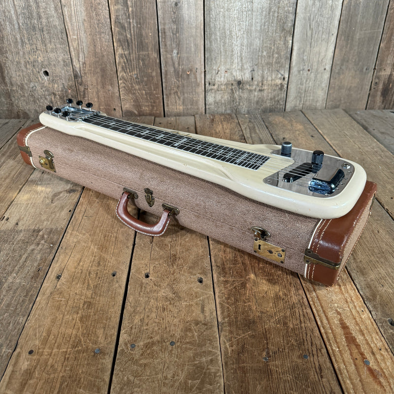 SOLD - Fender Champ 6 String Lap Steel Desert Tan 1960