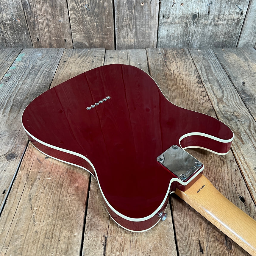 SOLD - Fender TLC-62B MIJ '62 Reissue Esquire Custom 1986 Candy Apple Red