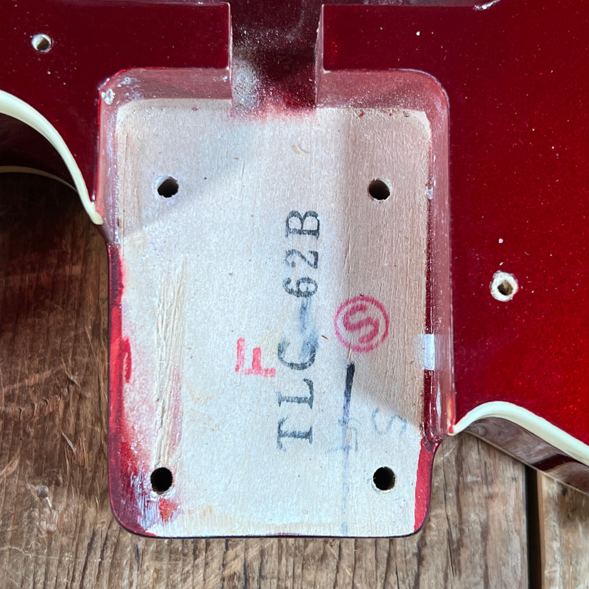 SOLD - Fender TLC-62B MIJ '62 Reissue Esquire Custom 1986 Candy Apple Red