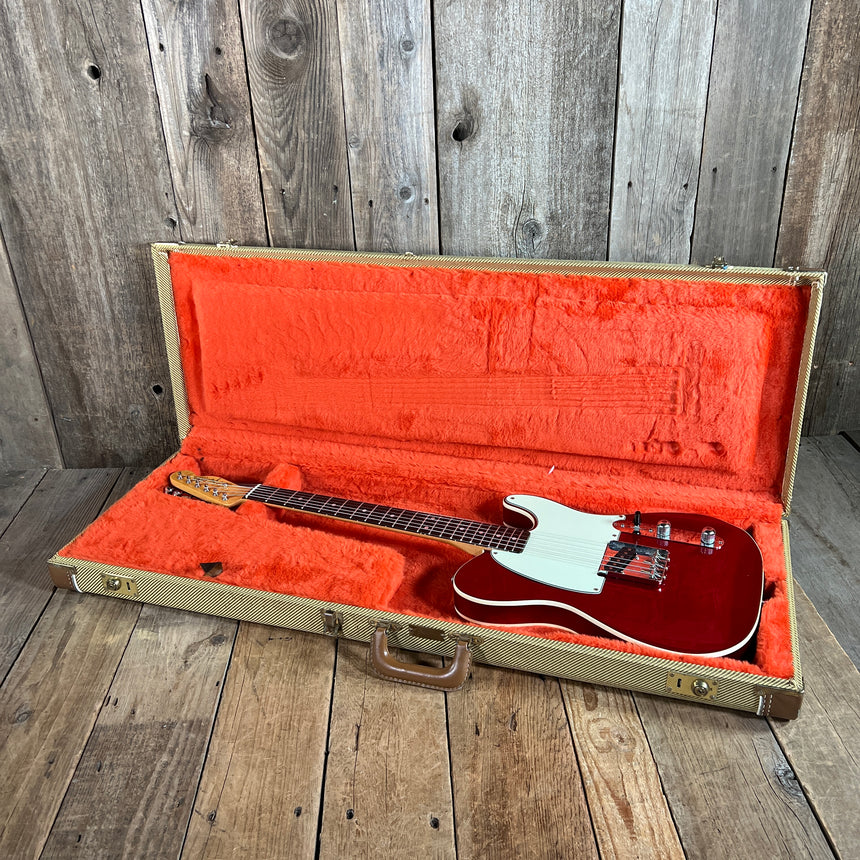 SOLD - Fender TLC-62B MIJ '62 Reissue Esquire Custom 1986 Candy Apple Red