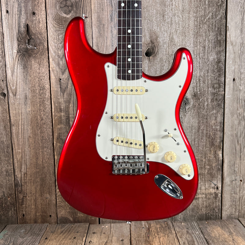 SOLD - Fender Stratocaster ST-62-55 '62 Reissue E series Made in Japan 1985 Candy Apple