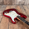 SOLD - Fender Stratocaster ST-62-55 '62 Reissue E series Made in Japan 1985 Candy Apple