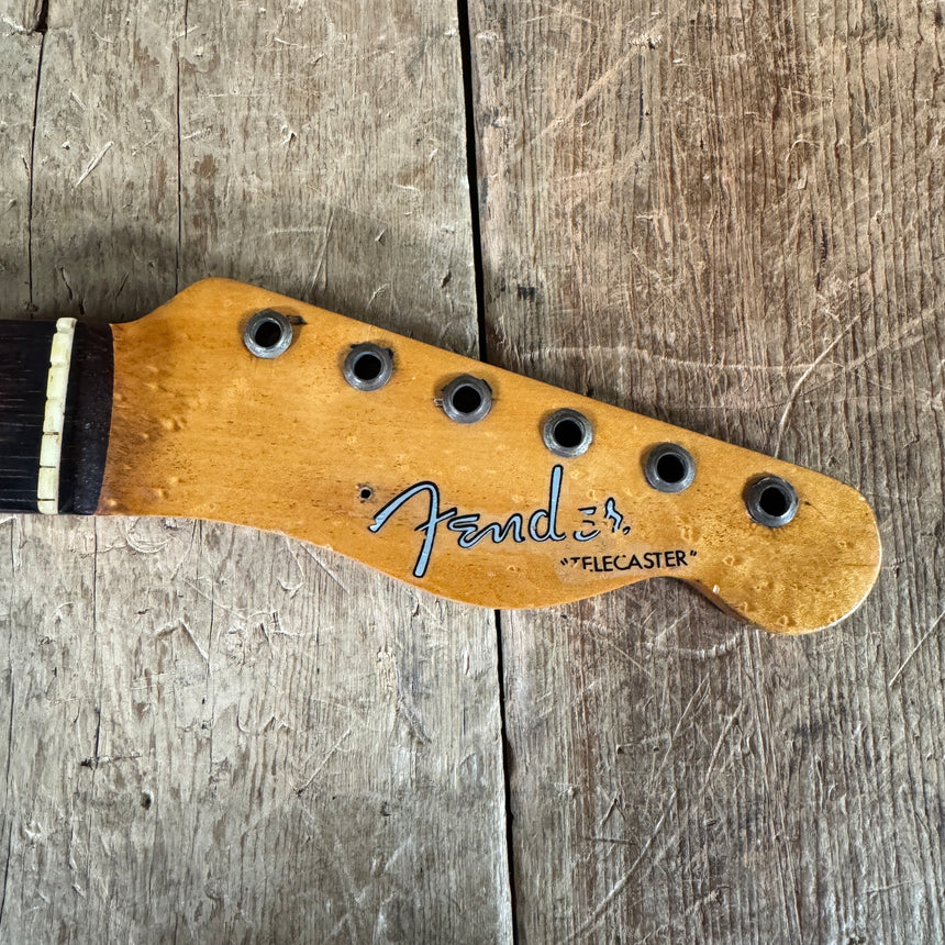 Fender Telecaster Neck 1962 Slab Board Birdseye Refin