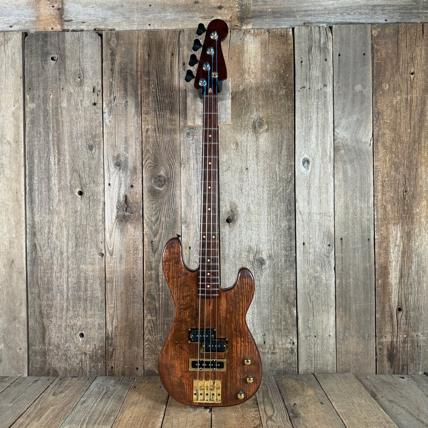 Unbranded PJ Bass Partscaster Schecter? 1981 Walnut