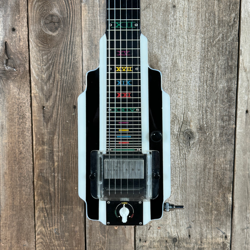 National New Yorker Lap Steel 1947 Black and White