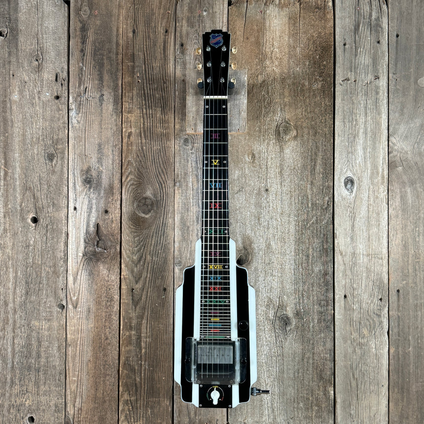 National New Yorker Lap Steel 1947 Black and White