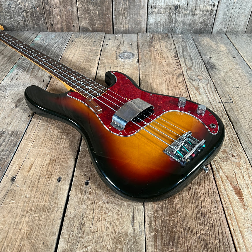 SOLD - Fender MIJ '62 Reissue Precision Bass PB-62 1991 Sunburst