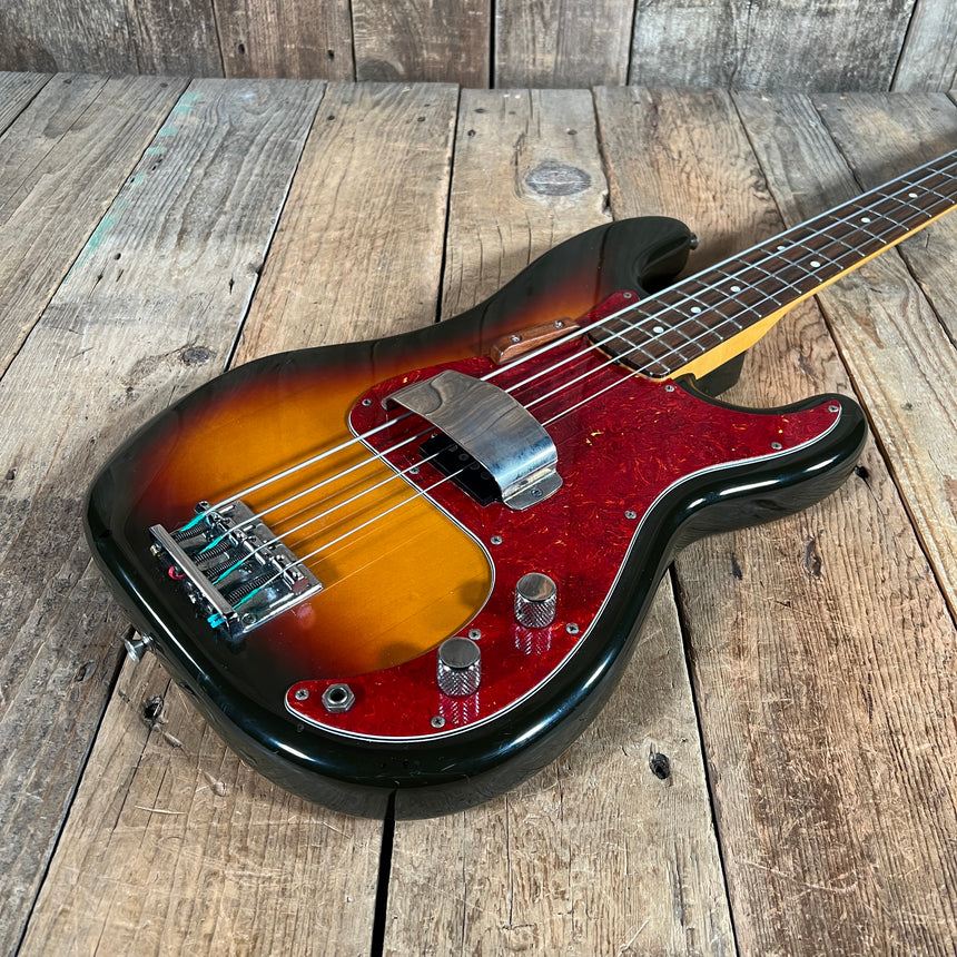 SOLD - Fender MIJ '62 Reissue Precision Bass PB-62 1991 Sunburst