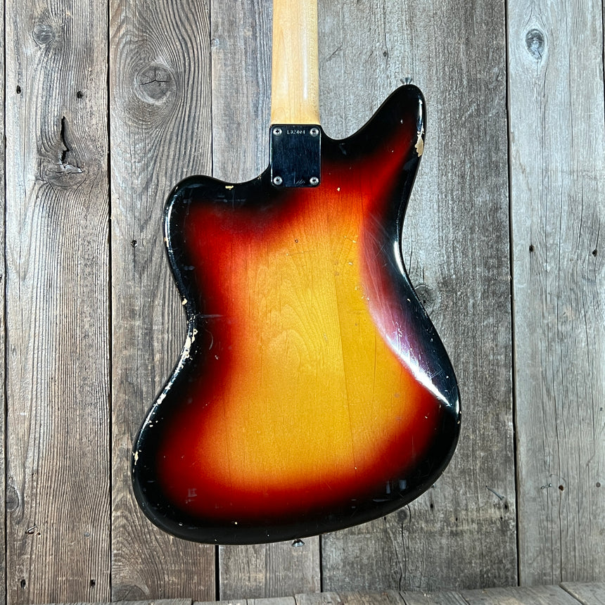 SOLD - Fender Jaguar Factory Refin or Restore 1963 body date L Plate 1964 Sunburst