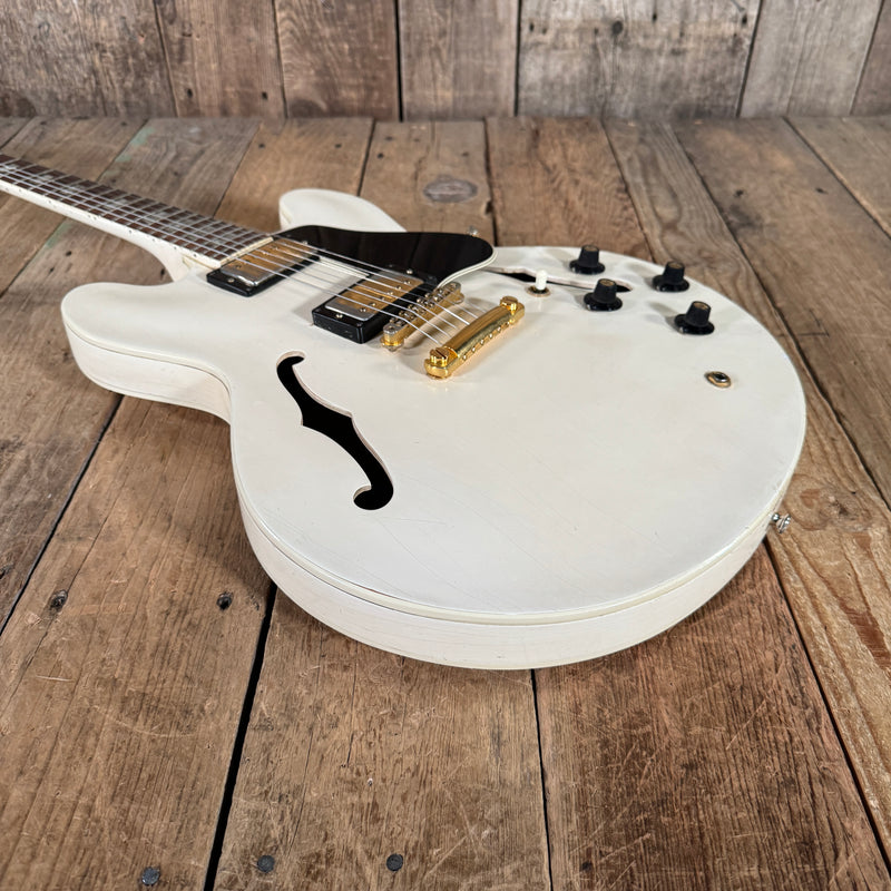 SOLD - Gibson 1968 ES-335 Alpine White One of a Kind Custom Color