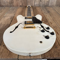 SOLD - Gibson 1968 ES-335 Alpine White One of a Kind Custom Color