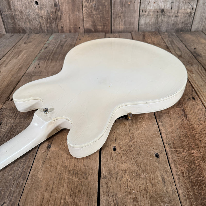 SOLD - Gibson 1968 ES-335 Alpine White One of a Kind Custom Color