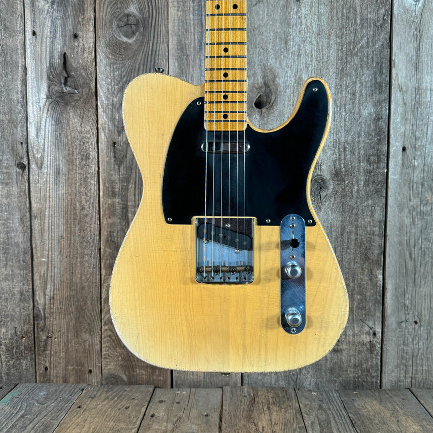 ON HOLD - Nacho Guitars Nacho Blackguard "Emma" 2023 Aged Butterscotch Blonde