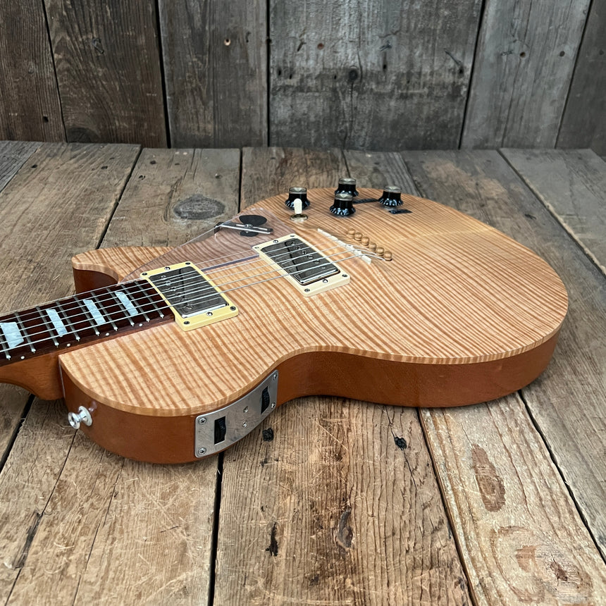 SOLD - Gibson Custom Shop Prototype Roadworn Les Paul Acoustic 2006 Natural Flame