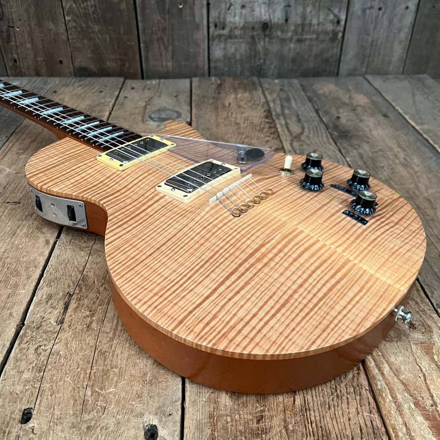 SOLD - Gibson Custom Shop Prototype Roadworn Les Paul Acoustic 2006 Natural Flame