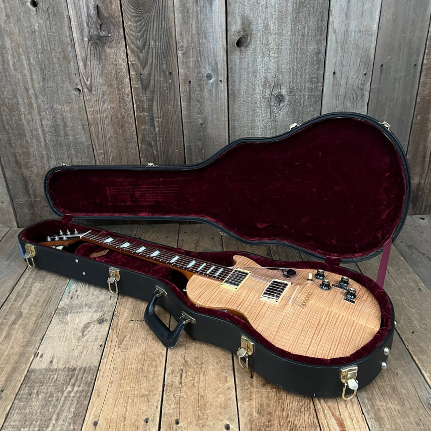 SOLD - Gibson Custom Shop Prototype Roadworn Les Paul Acoustic 2006 Natural Flame