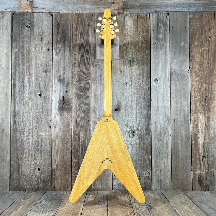 Hamer Vector Korina Flying V Custom Shop 2008 Vintage Korina