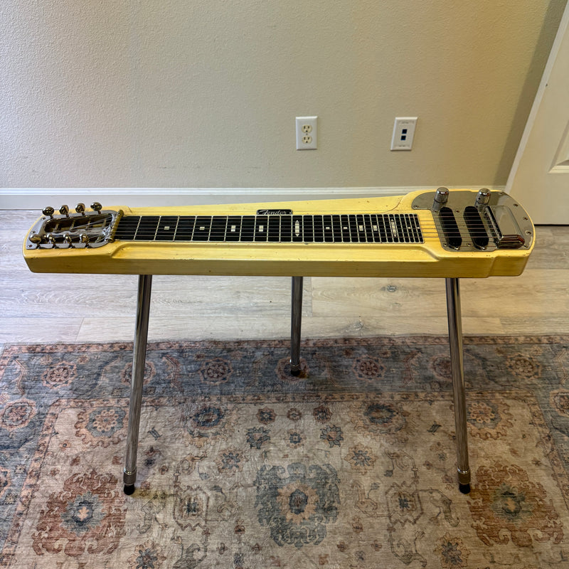 Fender 1956 Deluxe 8 String Console Steel – Vintage Blonde Finish with Classic Western Tone