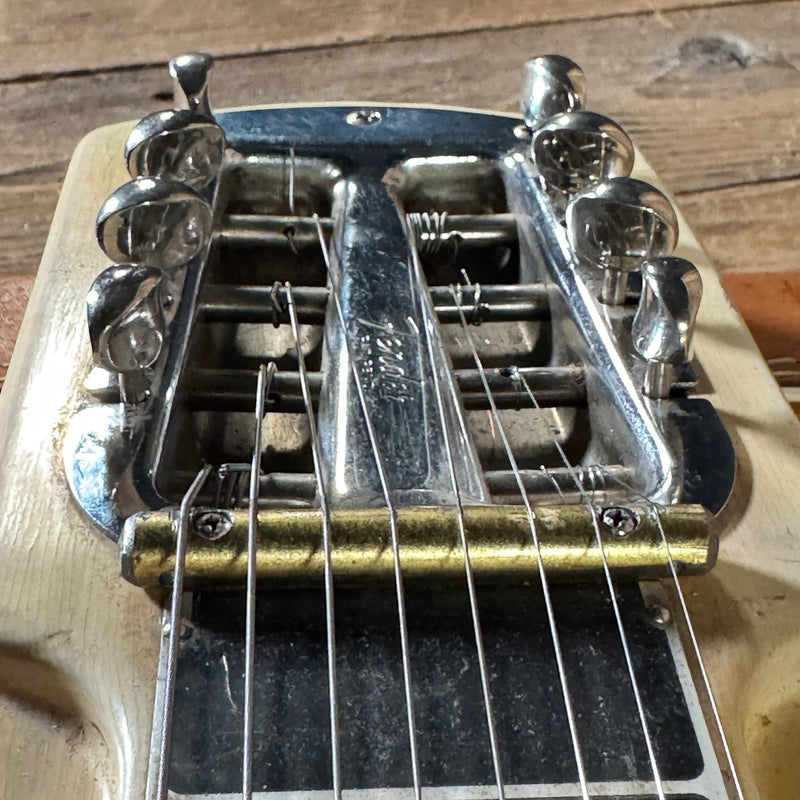 Fender 1956 Deluxe 8 String Console Steel – Vintage Blonde Finish with Classic Western Tone