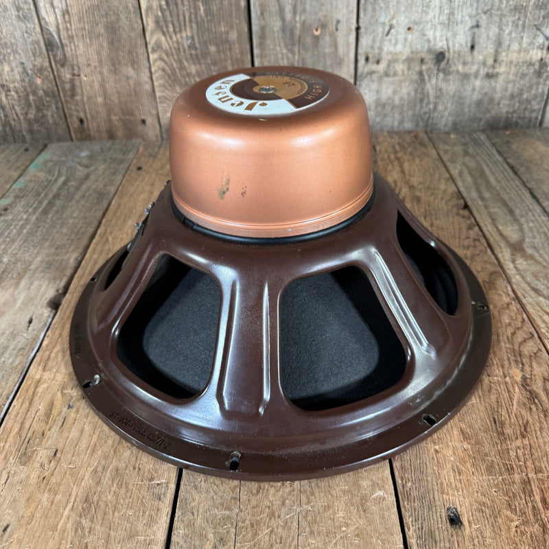 Jensen 15" speaker P15LL reconed 8 ohm, not 16 1968