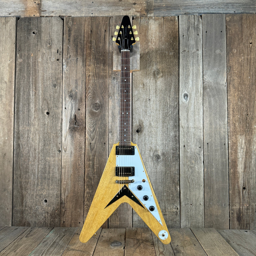 Hamer Vector Korina Flying V Custom Shop 2008 Vintage Korina