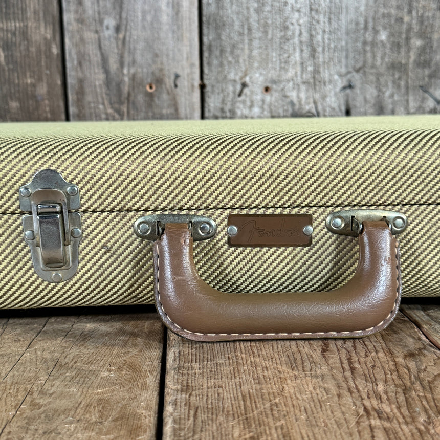 Fender Tweed case AVRI 1980s 1990s With Strap Stratocaster Telecaster