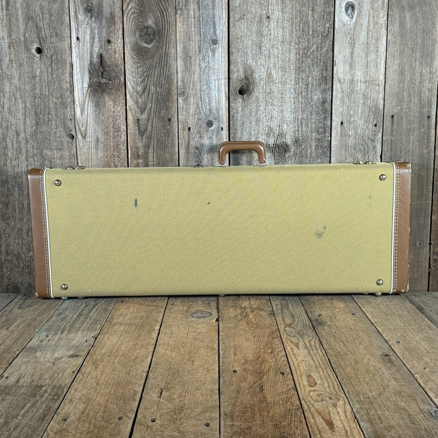 Fender Tweed case AVRI 1980s 1990s With Strap Stratocaster Telecaster