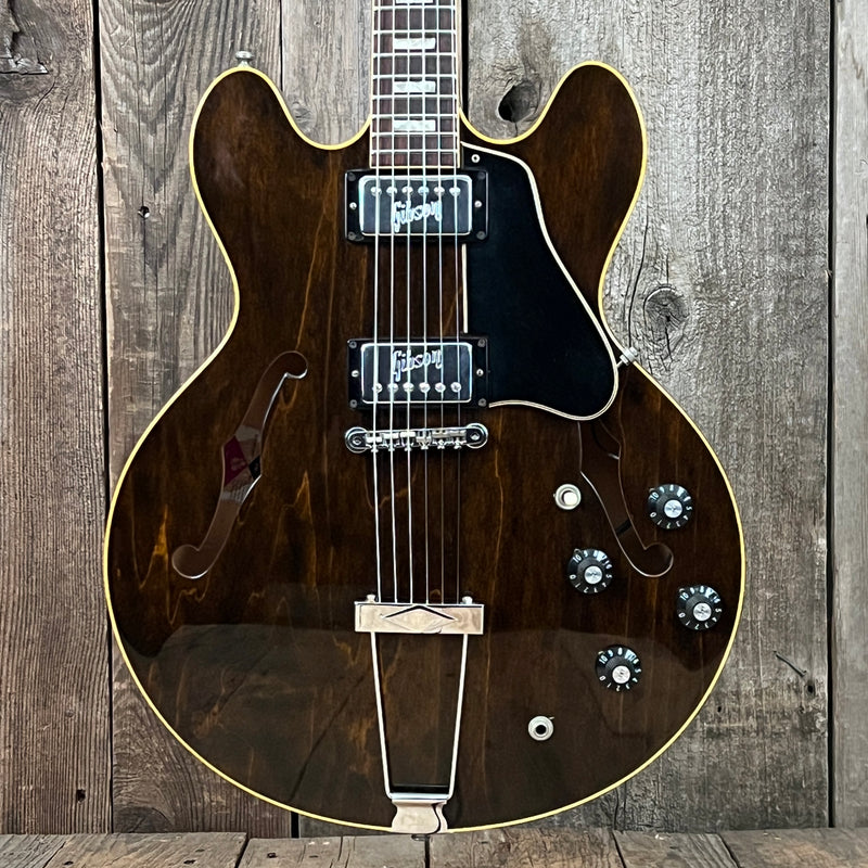SOLD - Gibson ES-335 TD Walnut Gibson embossed pickups 1972