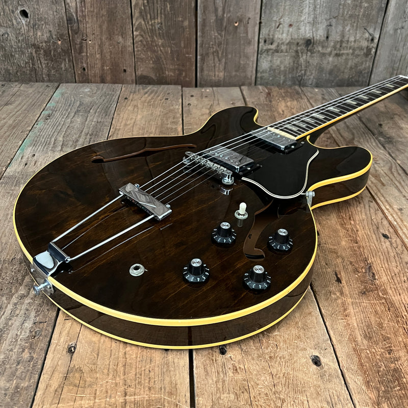 SOLD - Gibson ES-335 TD Walnut Gibson embossed pickups 1972