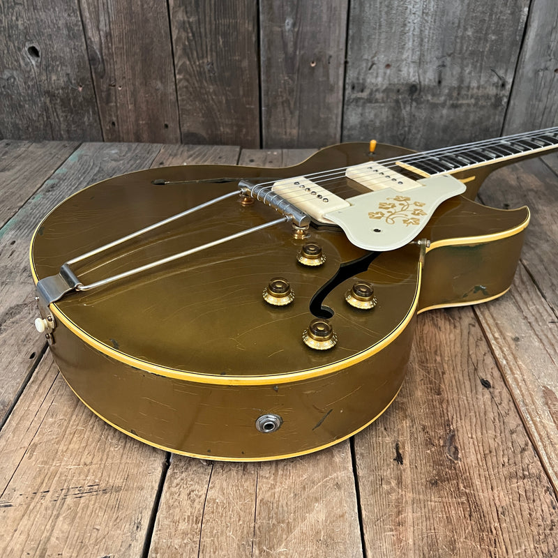 SOLD - Gibson ES-295 one of 166 made in 1955 Gold