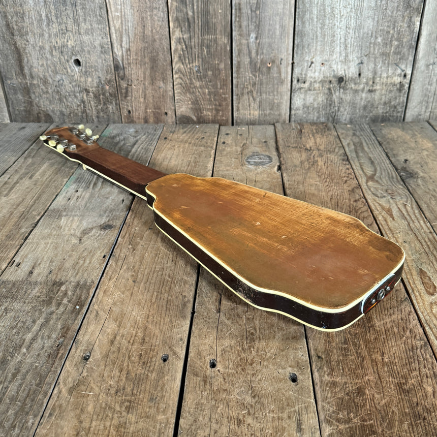 Kay K-159 Deluxe Model Lap Steel 1950s Sunburst