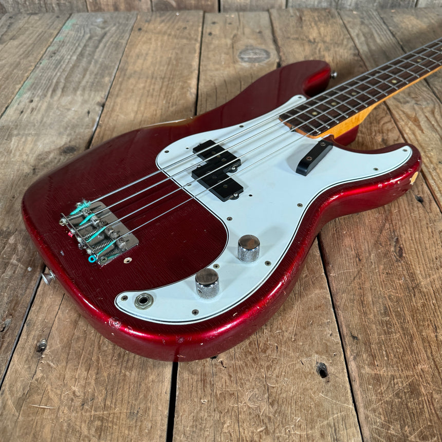 Fender Precision Bass 1966 Candy Apple Red