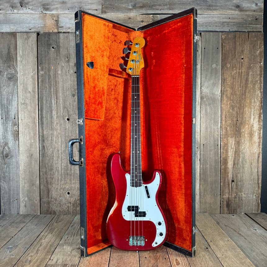 Fender Precision Bass 1966 Candy Apple Red