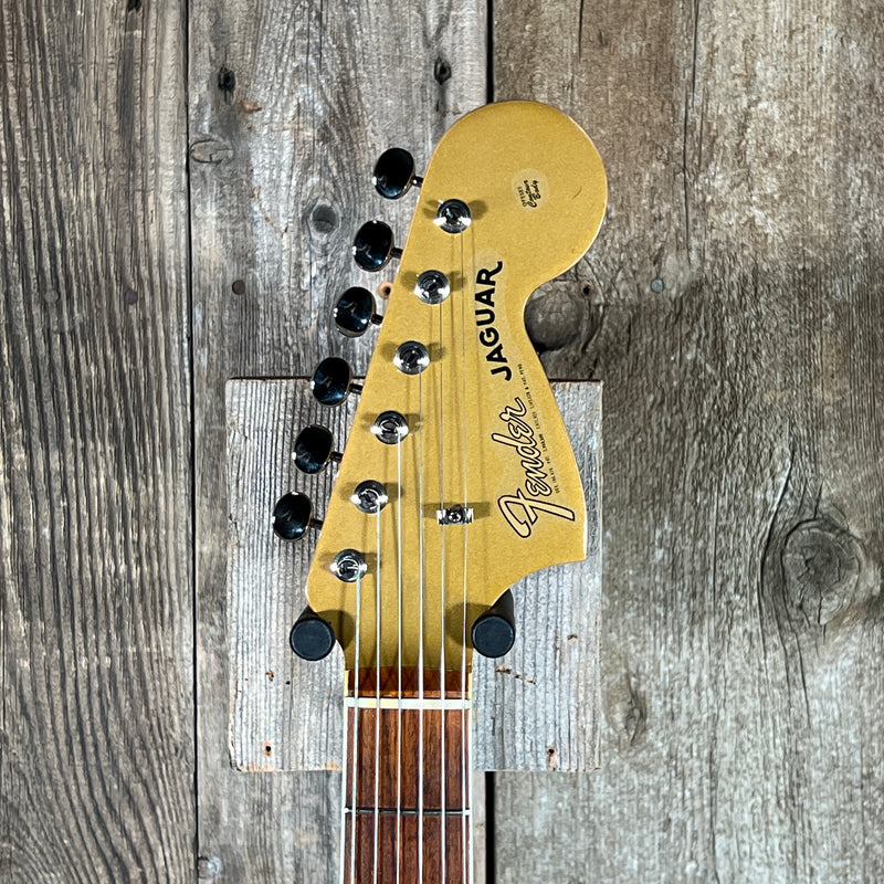 Fender Jaguar Firemist Gold 1966 Complete with Hang Tag Slab Board Dots and Binding 1966