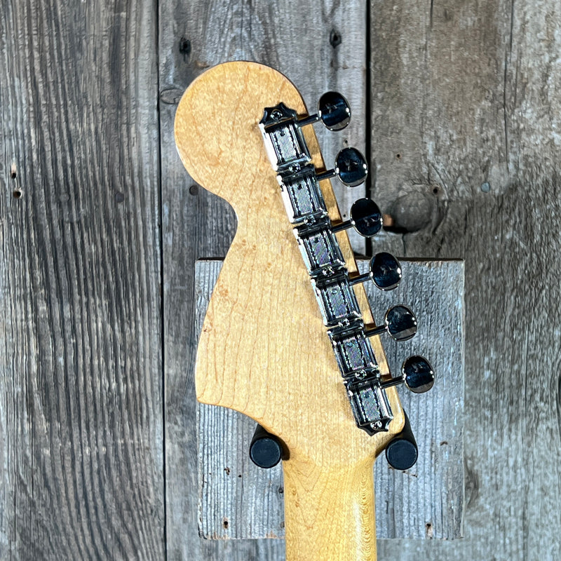 Fender Jaguar Firemist Gold 1966 Complete with Hang Tag Slab Board Dots and Binding 1966