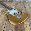 Fender Jaguar Firemist Gold 1966 Complete with Hang Tag Slab Board Dots and Binding 1966