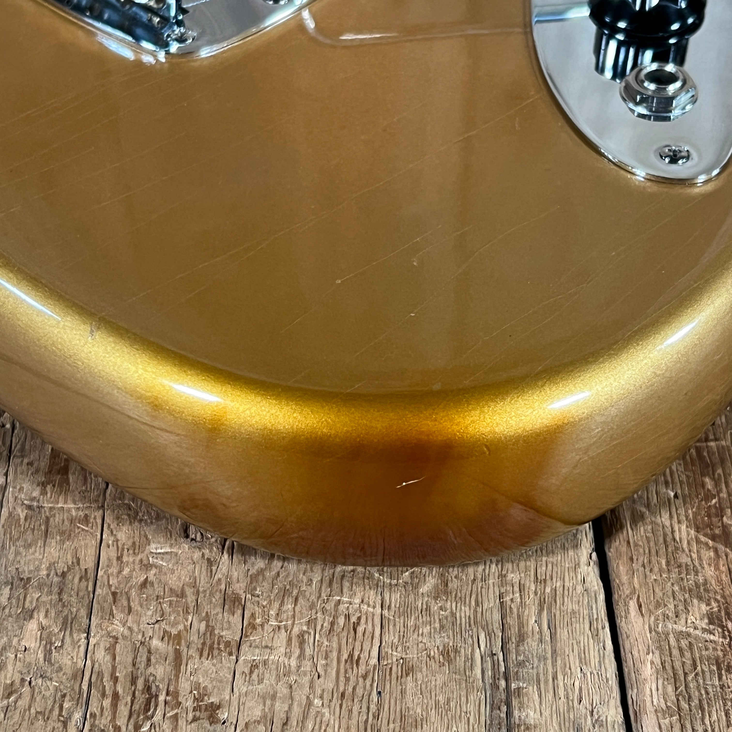 無料発送 Fender Slab Tag Hang with Complete 1966 Gold Firemist Jaguar 個人装備