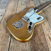 Fender Jaguar Firemist Gold 1966 Complete with Hang Tag Slab Board Dots and Binding 1966