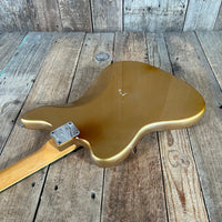 Fender Jaguar Firemist Gold 1966 Complete with Hang Tag Slab Board Dots and Binding 1966