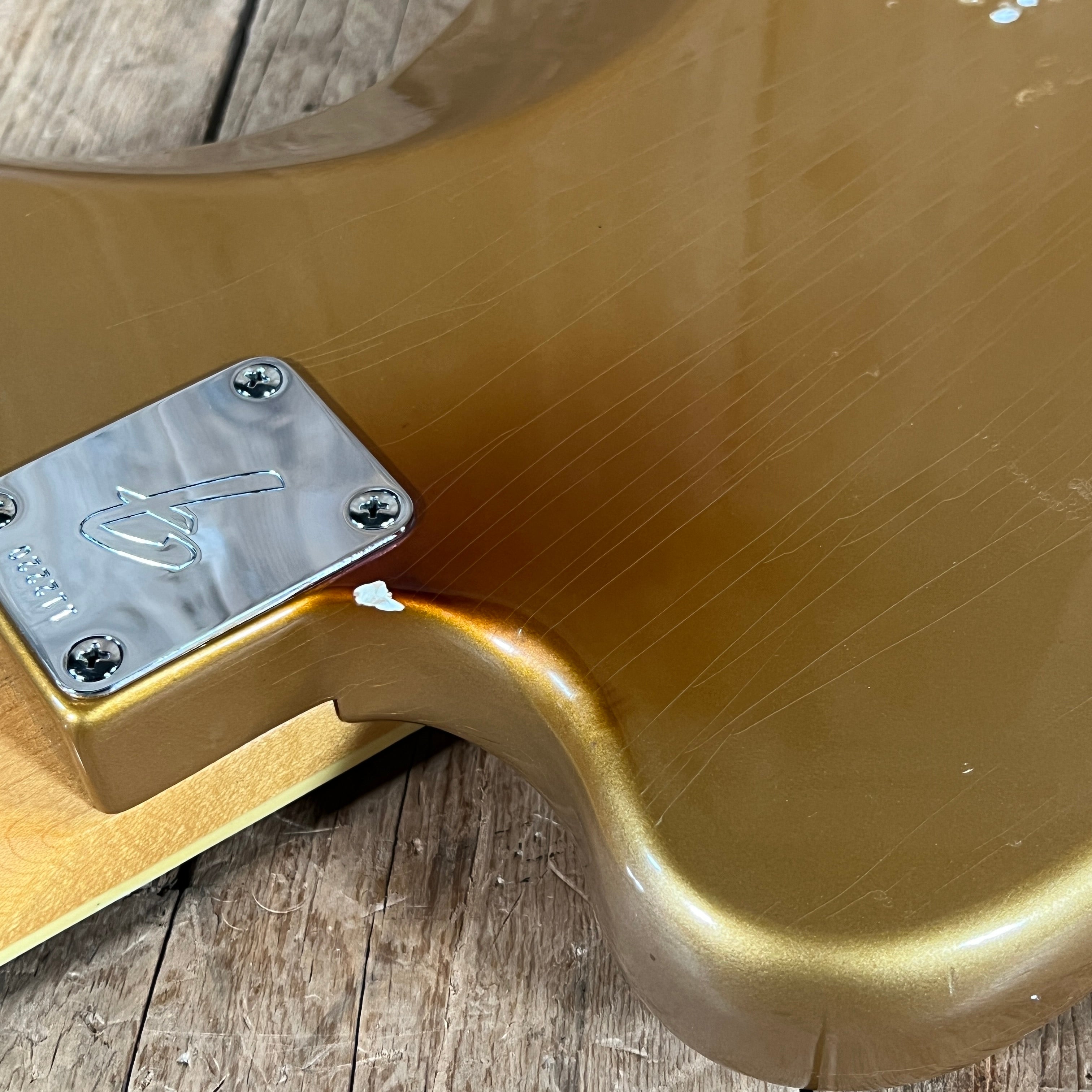 Fender Jaguar Firemist Gold 1966 Complete with Hang Tag Slab