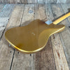 Fender Jaguar Firemist Gold 1966 Complete with Hang Tag Slab Board Dots and Binding 1966