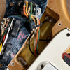 Fender Jaguar Firemist Gold 1966 Complete with Hang Tag Slab Board Dots and Binding 1966