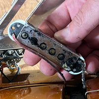 Fender Jaguar Firemist Gold 1966 Complete with Hang Tag Slab Board Dots and Binding 1966