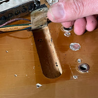 Fender Jaguar Firemist Gold 1966 Complete with Hang Tag Slab Board Dots and Binding 1966