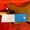 Fender Jaguar Firemist Gold 1966 Complete with Hang Tag Slab Board Dots and Binding 1966