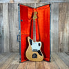 Fender Jaguar Firemist Gold 1966 Complete with Hang Tag Slab Board Dots and Binding 1966