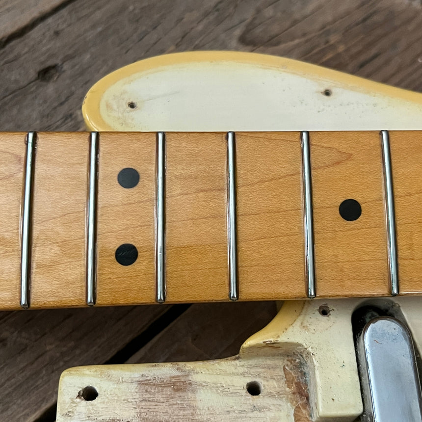 SOLD - Fender Telecaster 1968 7lb 4oz Blonde Maple Cap Fretboard Vintage Guitar