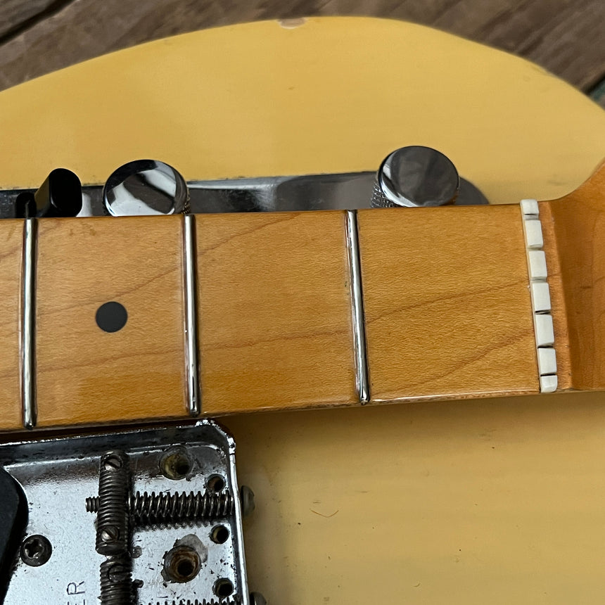 Fender Telecaster 1968 7lb 4oz Blonde Maple Cap Fretboard Vintage Guitar